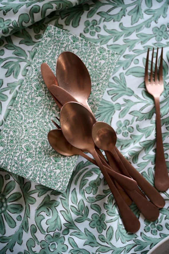 Pappersservetter grön - 3