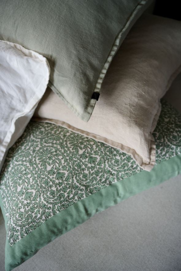 Kuddfodral grön - 50x50 cm grön - 1