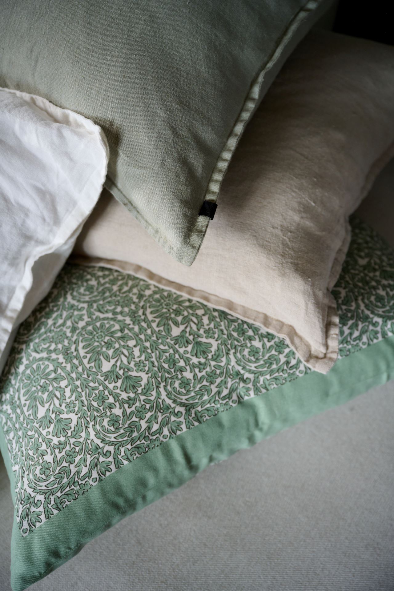 Kuddfodral ljus natur - 4