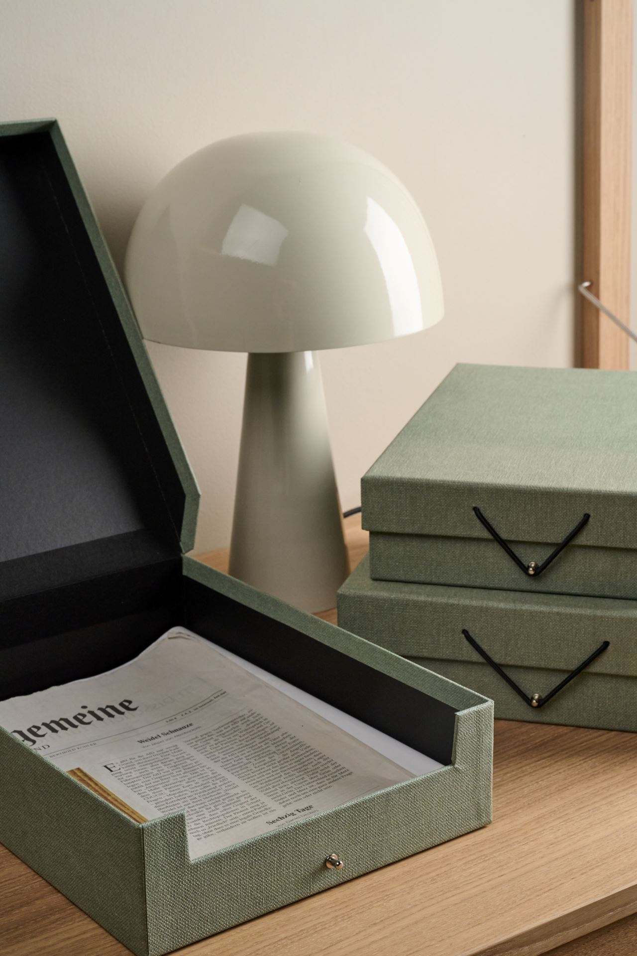 Förvaringslåda ljusgrön - 2