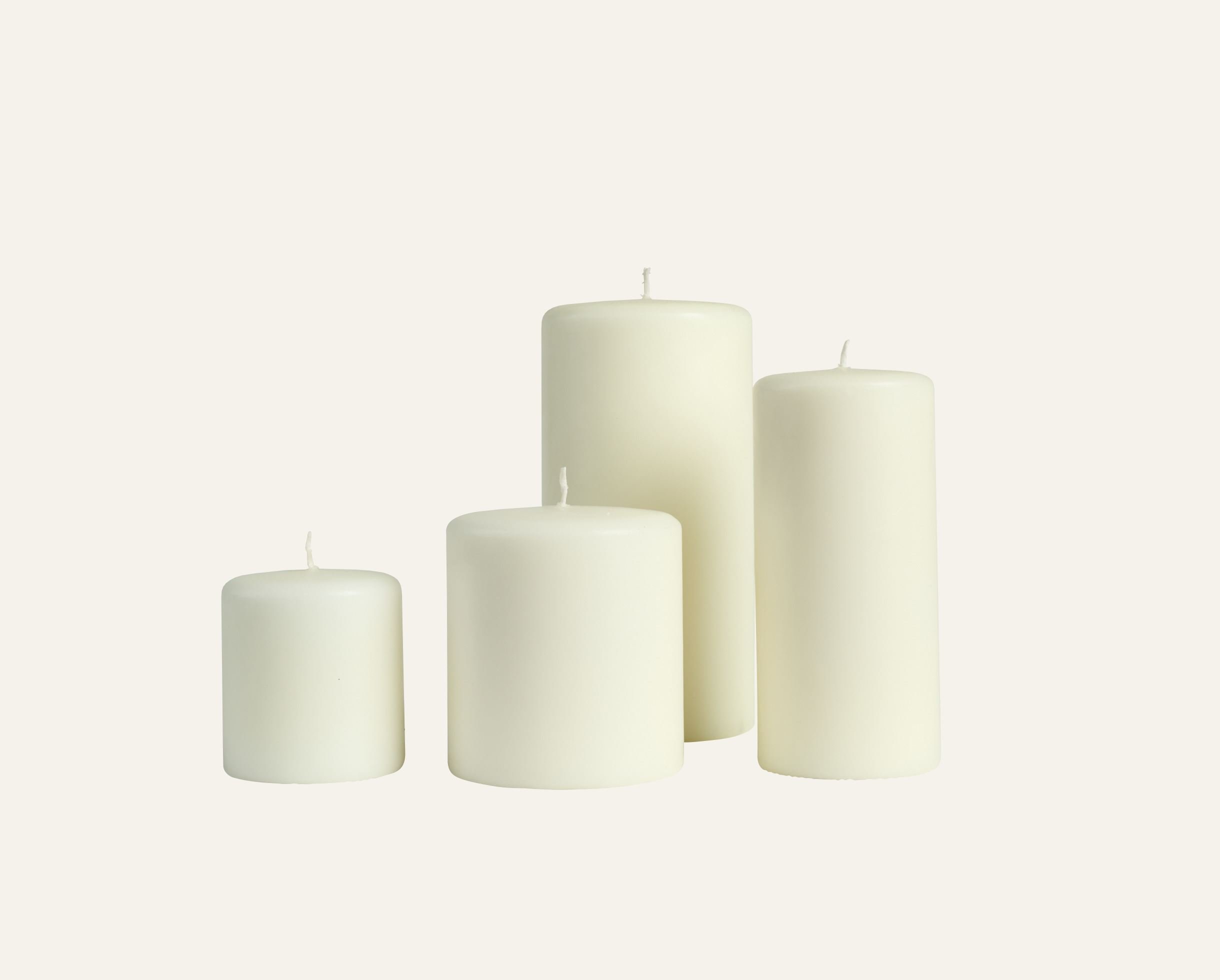 Blockljus offwhite - 5