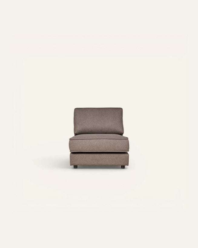 Fåtölj brun - 74x95x79 cm brun - 1