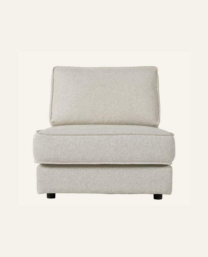 Fåtölj natur - 74x95x79 cm natur - 1