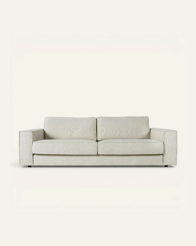 3-sits soffa natur - 222x95x79 cm natur - 1