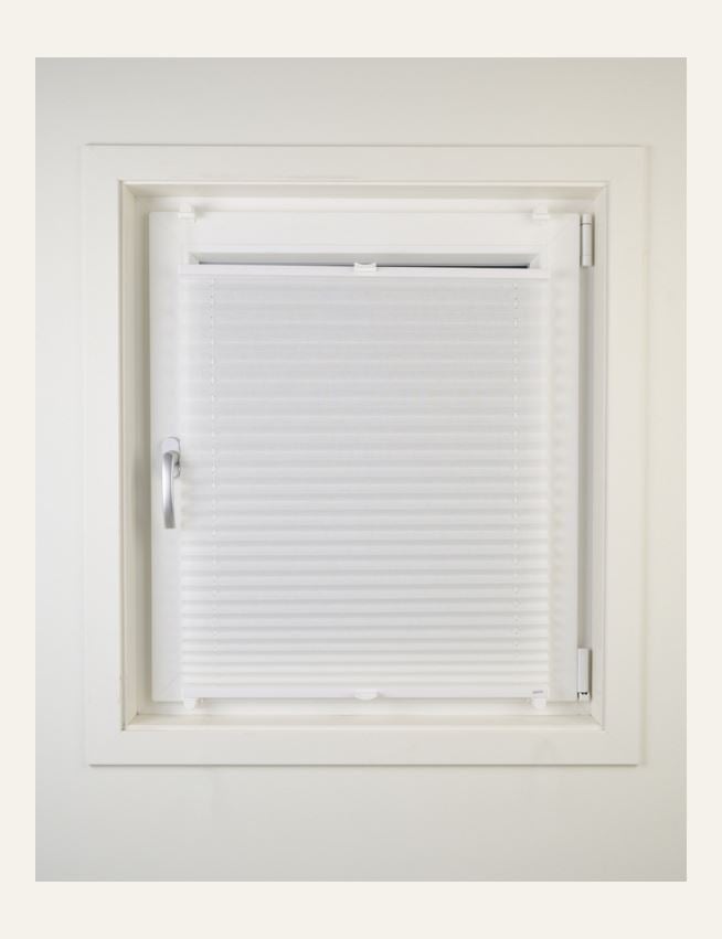 Basic upp&ned plisségardin 25mm multi - 2