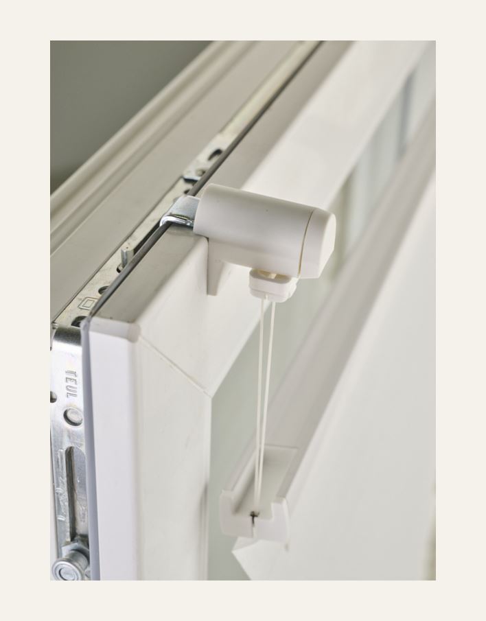 Basic upp&ned plisségardin 25mm multi - 6