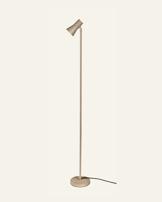 Golvlampa taupe - 20x17,5x140 cm taupe - 1