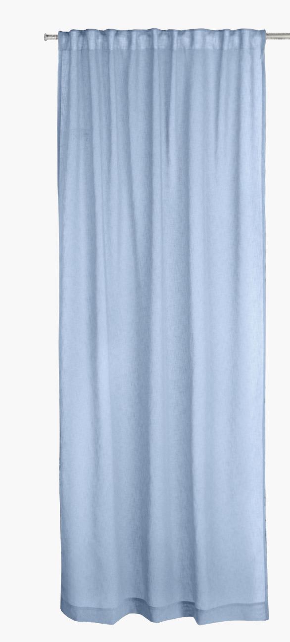 Gardin ljusblå - 140x160 cm ljusblå - 1