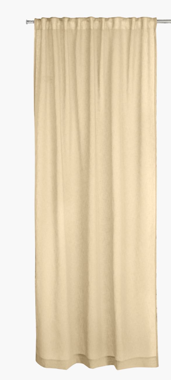 Gardin ljusgul - 140x160 cm ljusgul - 1