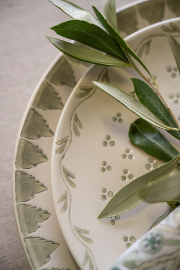 Tallrik ljusgrön - 2