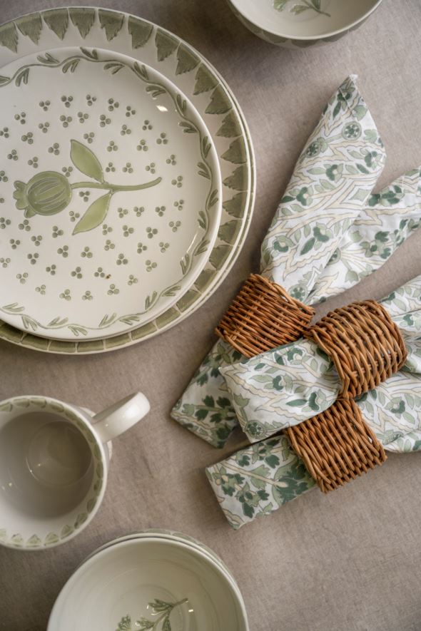 Tallrik ljusgrön - 3