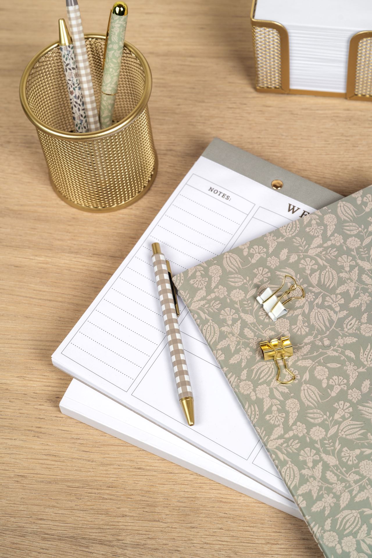 Pennhållare guld - 3