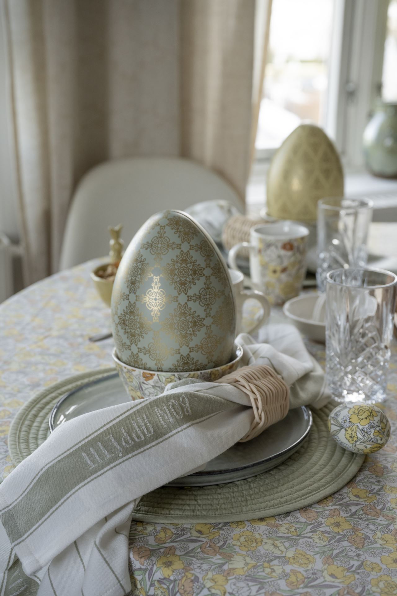 Kökshandduk grön - 2