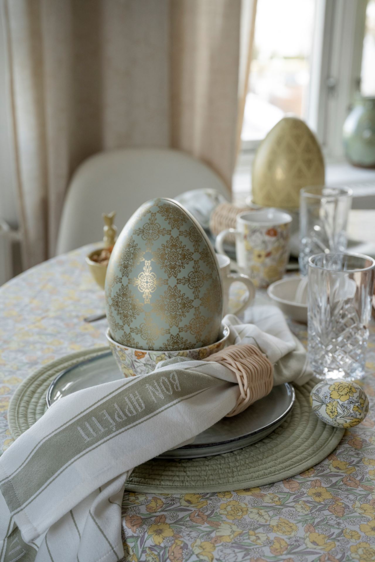 Kökshandduk grön - 2