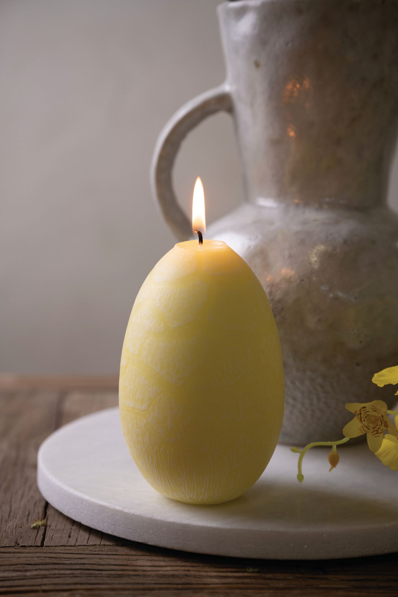 Prydnadsljus ljusgul - 2