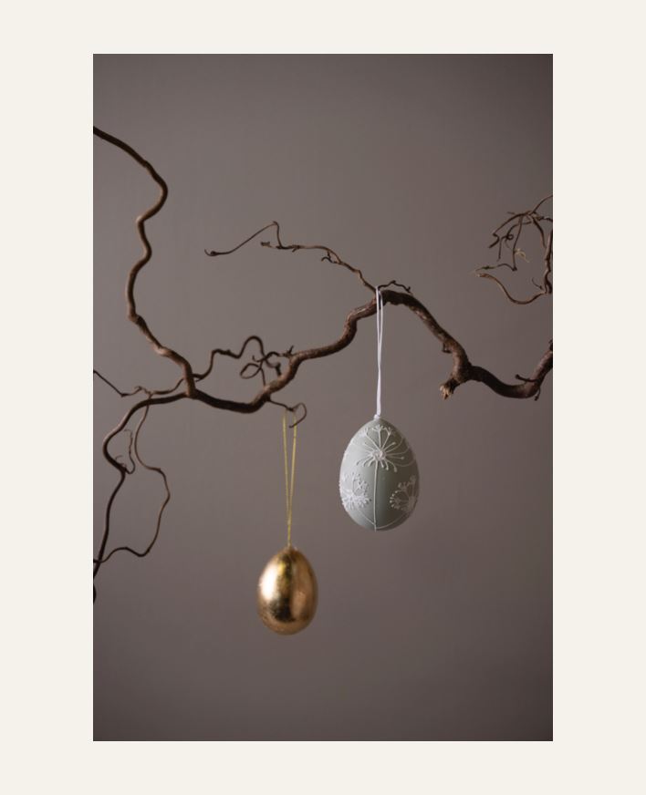 Dekoration blå - 5x7 cm blå - 1