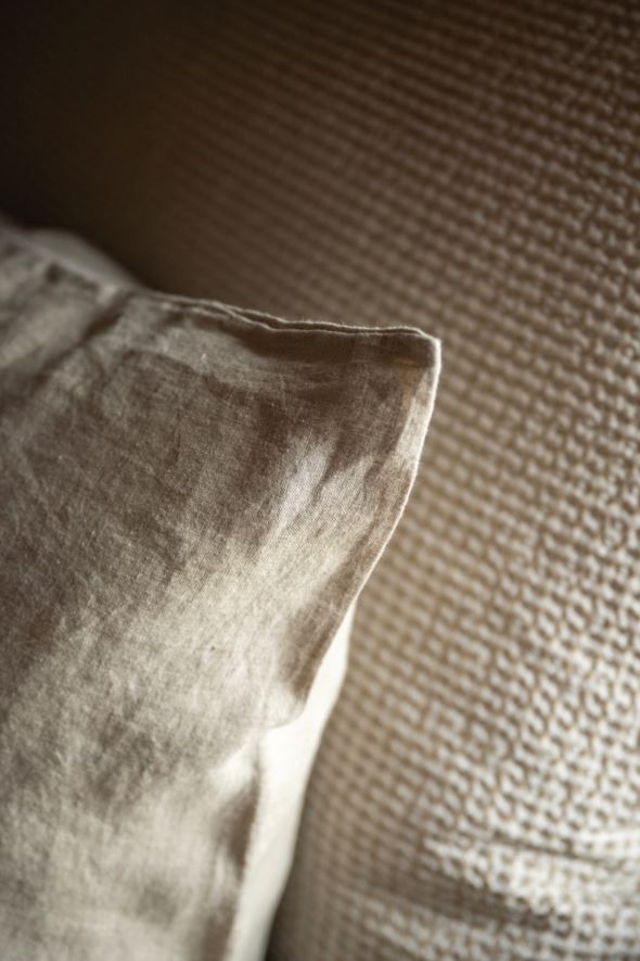 Örngott i linne natur - 2