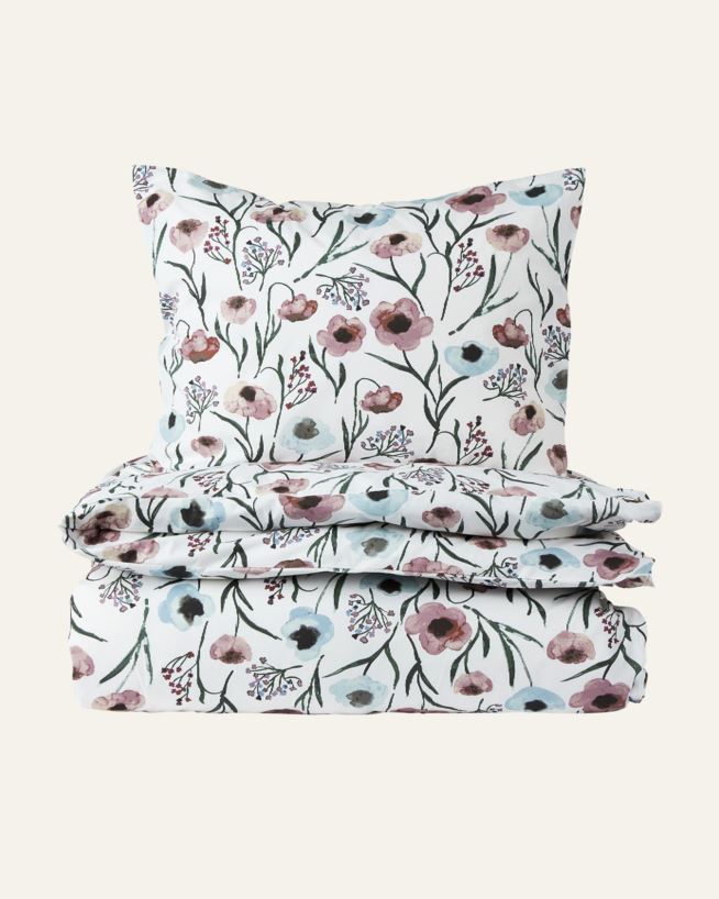 Påslakanset i percale multi - 150x210 cm multi - 1
