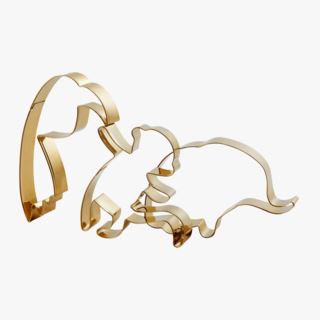 Lazy Djungle cookie cutters 3p, Brass guld