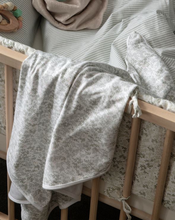 Babypläd ljusgrön - 3