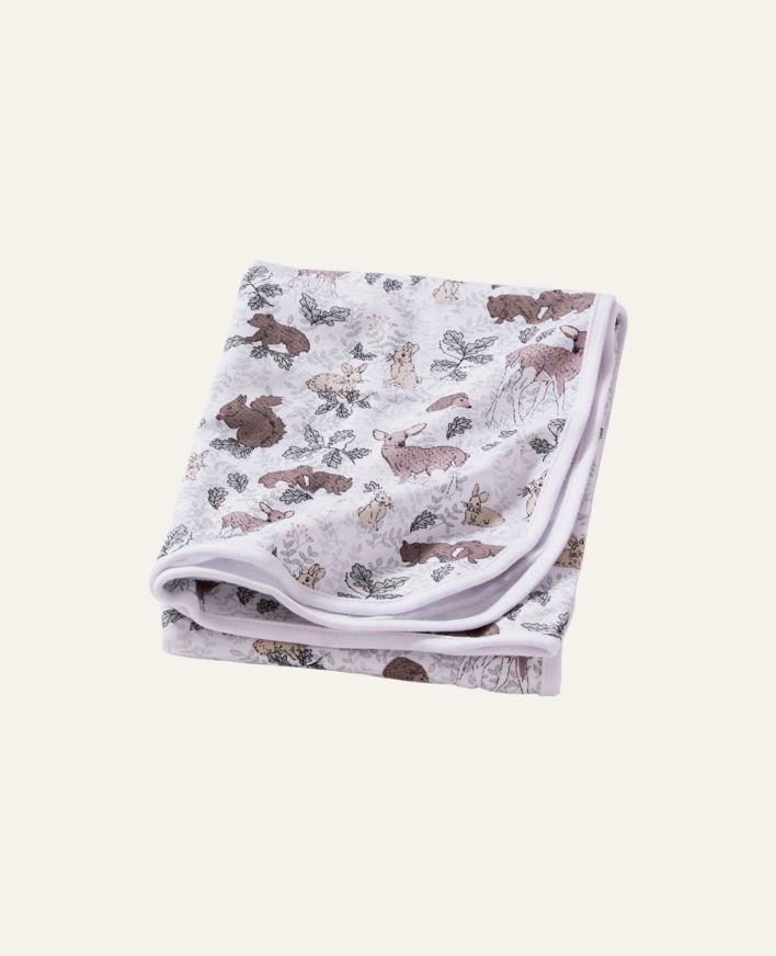 Babypläd ljusgrön - 80x80 cm ljusgrön - 1