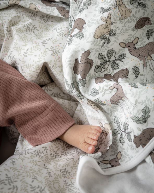 Babypläd ljusgrön - 2