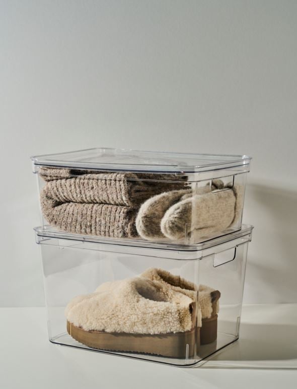 Förvaringslåda transparent - 3