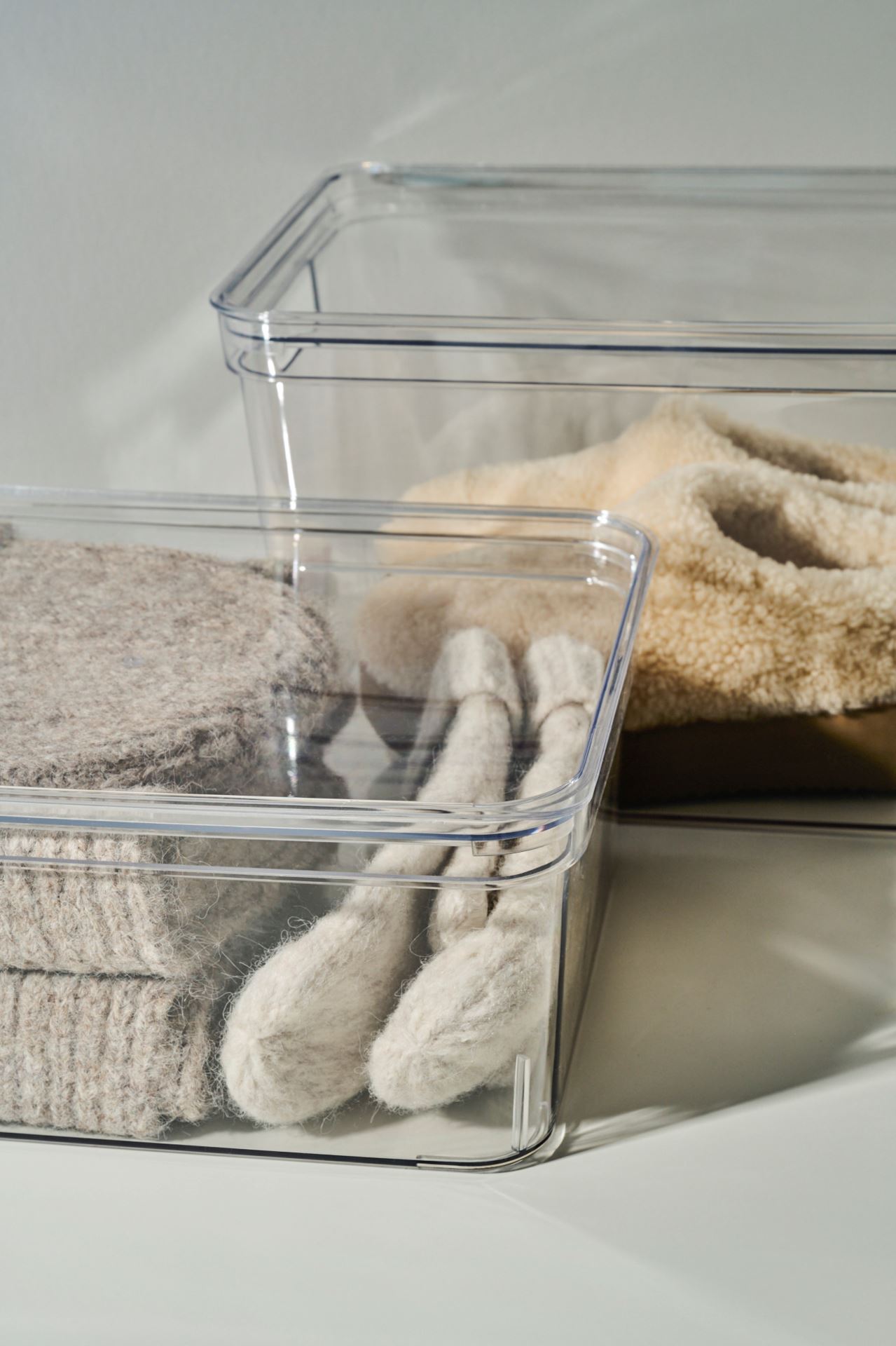 Förvaringslåda transparent - 4