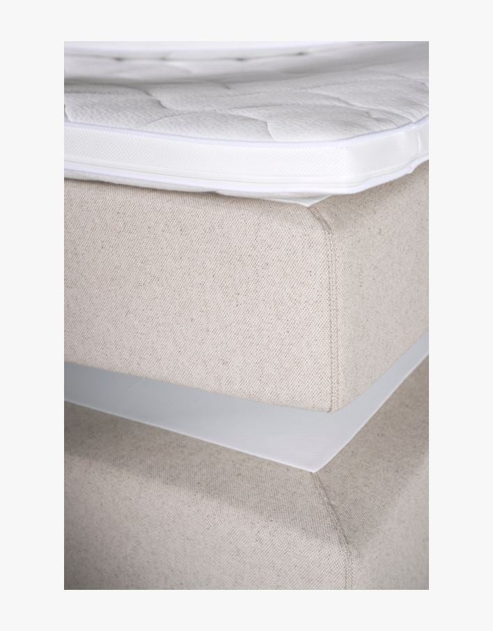 Kontinentalsäng medium komfort natur - 160x200cm natur - 1