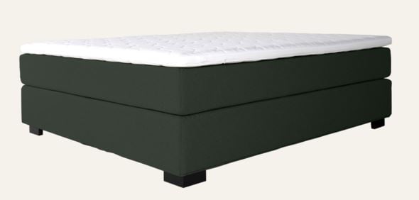 Kontinentalsäng medium/fast olivgrön - 2