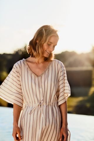 Cornelia kaftan blå