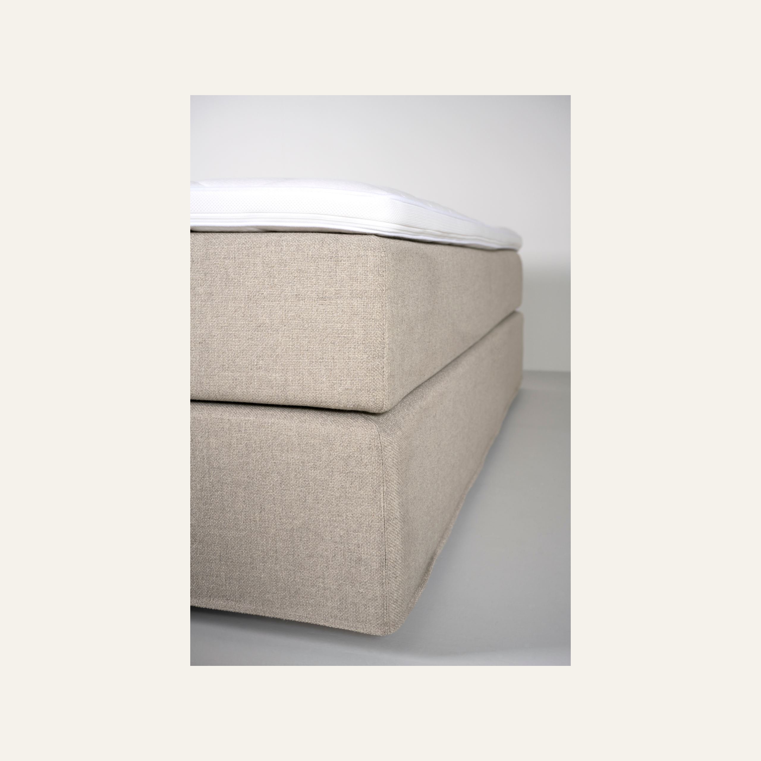 Kontinentalsäng beige - 6