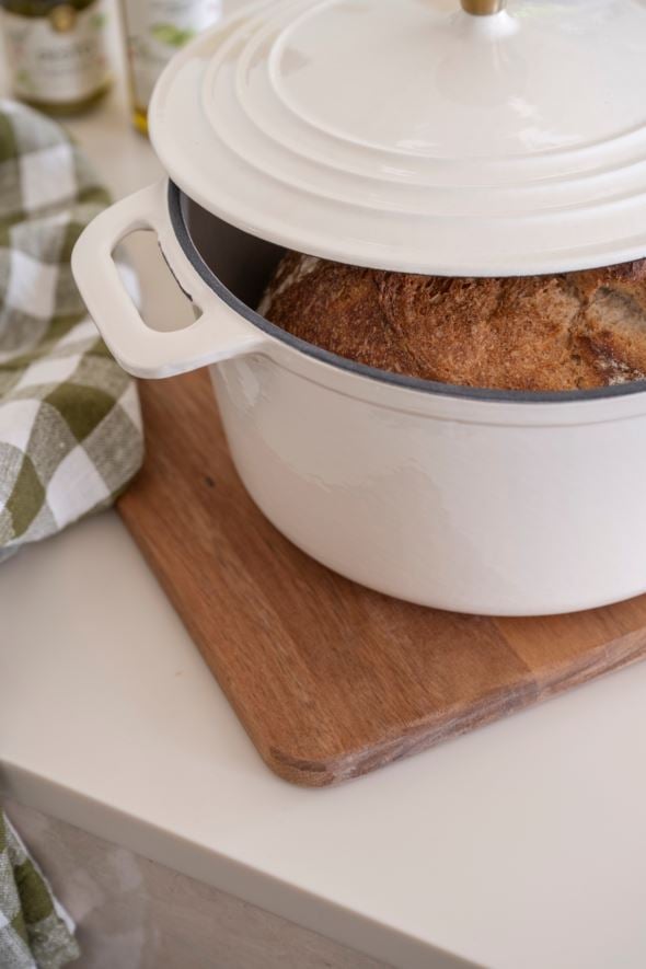 Gjutjärnsgryta rund creme - 4