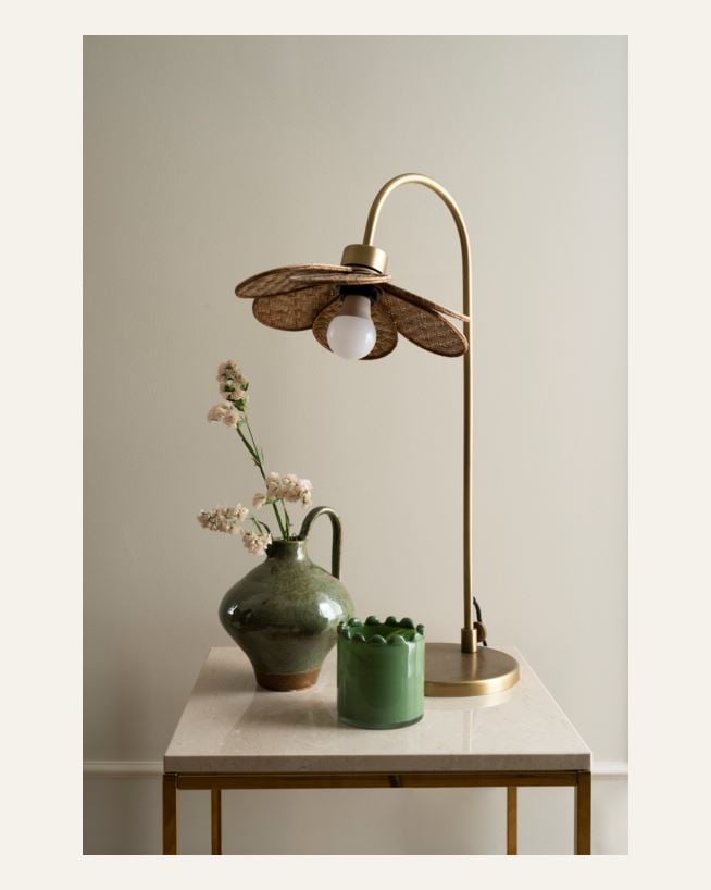 Bordslampa natur - 42x30x65 cm natur - 1