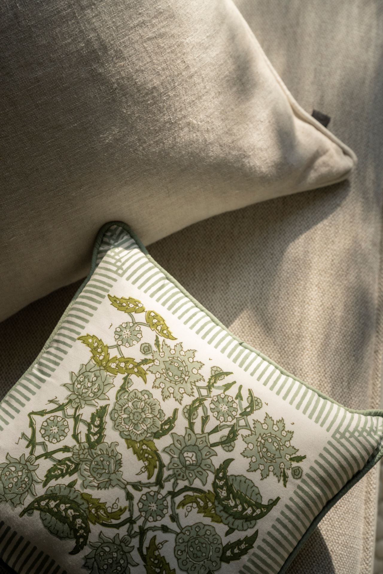 Kuddfodral ljusbeige - 2