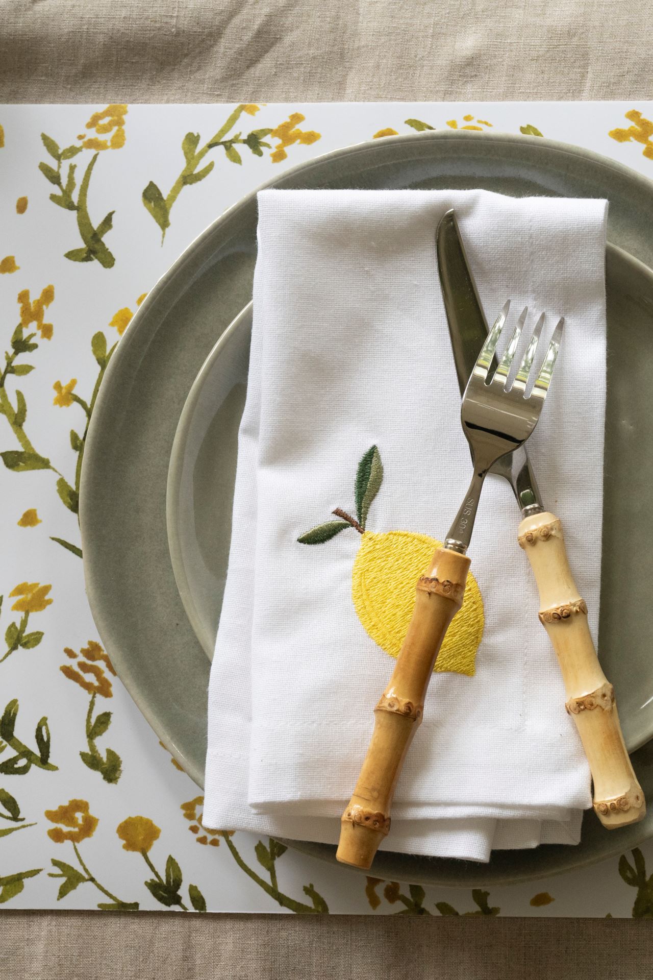 Bestick i 3 delar natur - 4