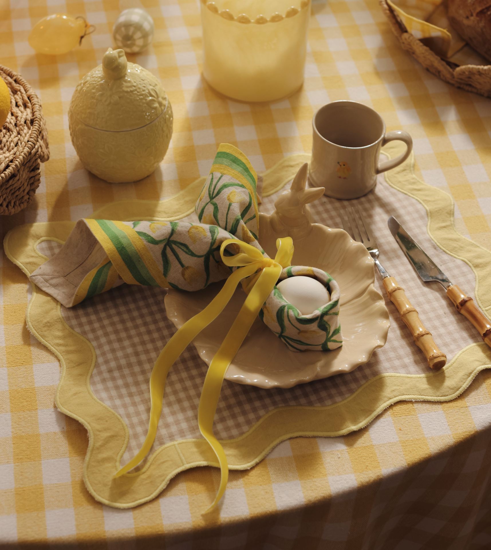 Presentsnöre gul - 2