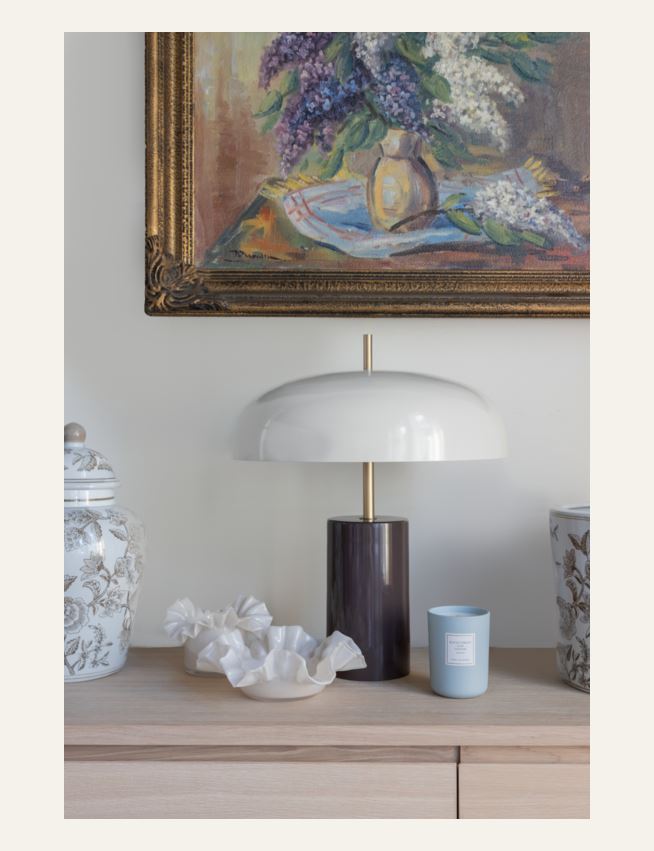 Bordslampa multi/beige - 2