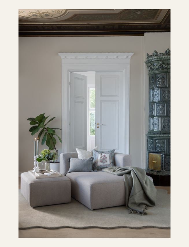 Modul schäslong höger beige - 2