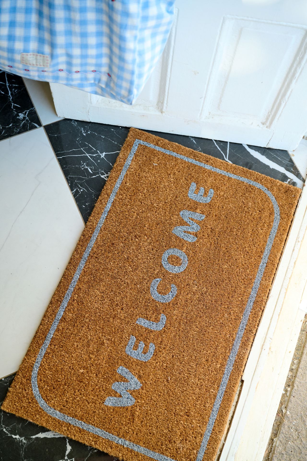 Dörrmatta ljusblå - 2