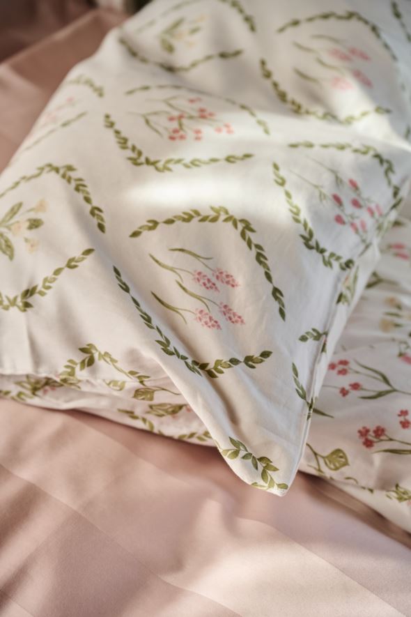 Påslakanset i satin multi - 6