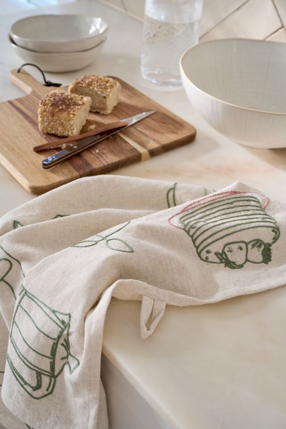 Kökshandduk natur - 2