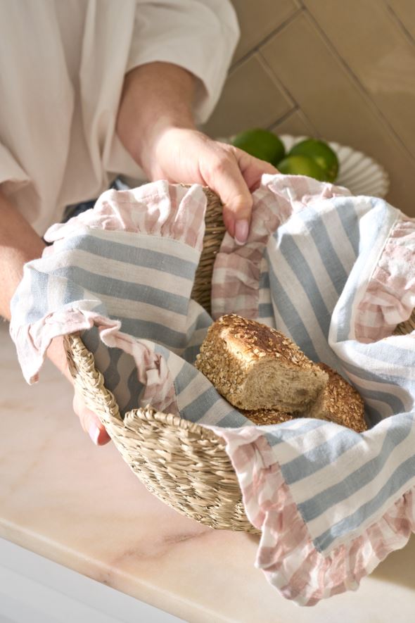 Tygservett ljusblå - 2