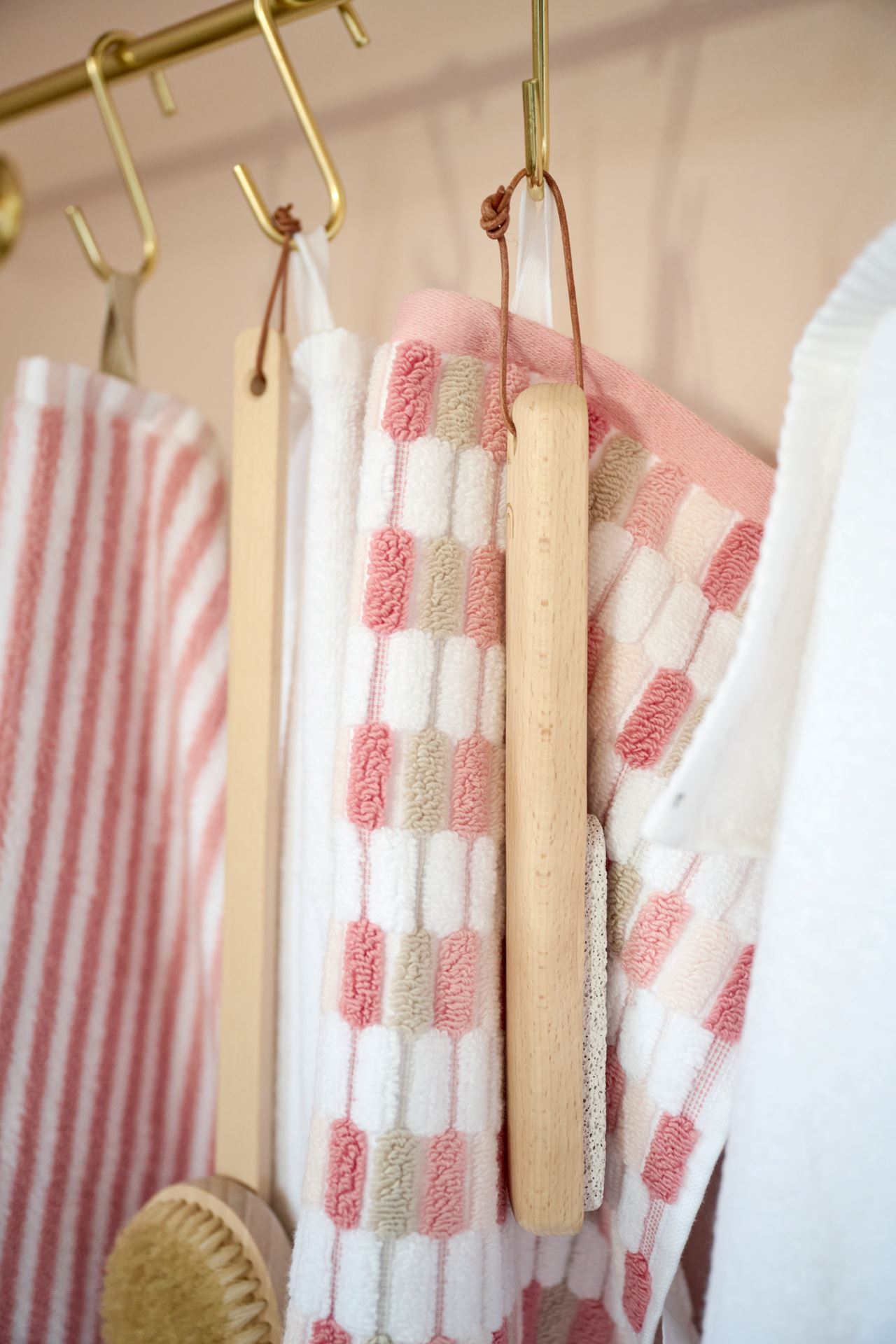 Handduk multi/rosa - 4