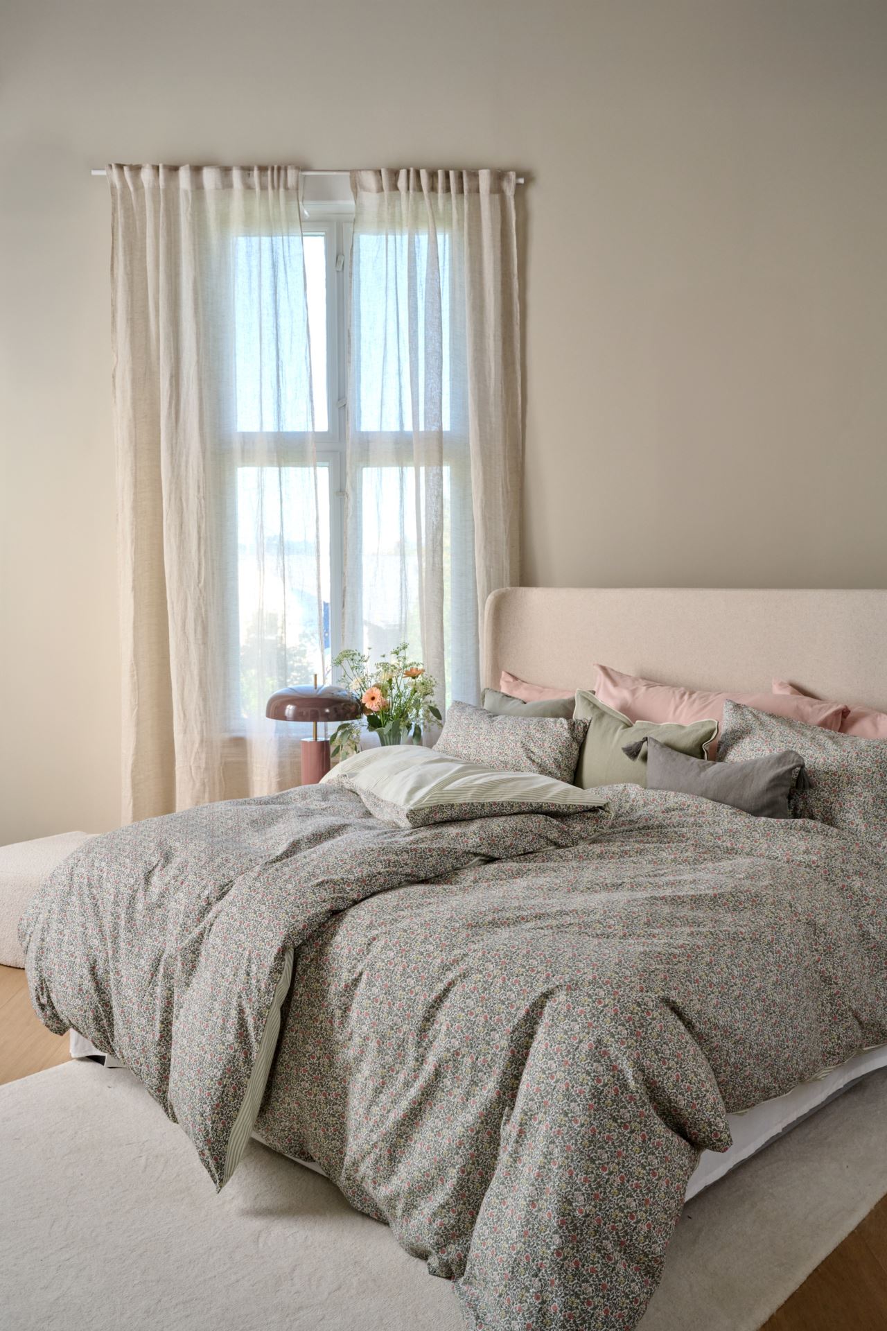 Påslakanset i bomull multi - 2