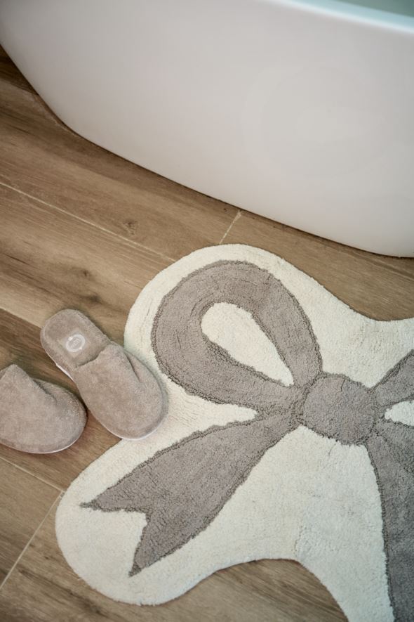 Badrumsmatta beige - 3