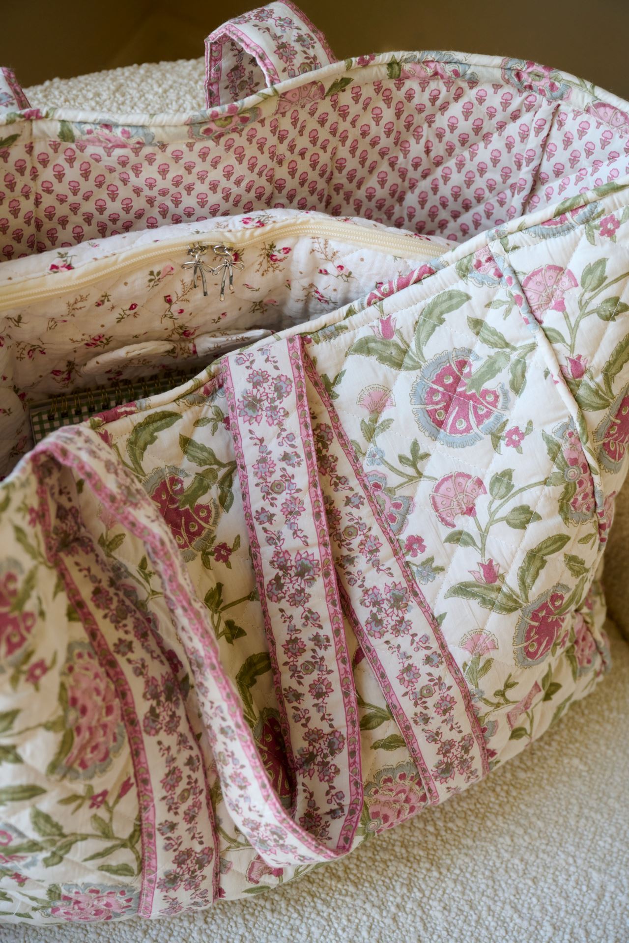 Totebag multi/rosa - 2