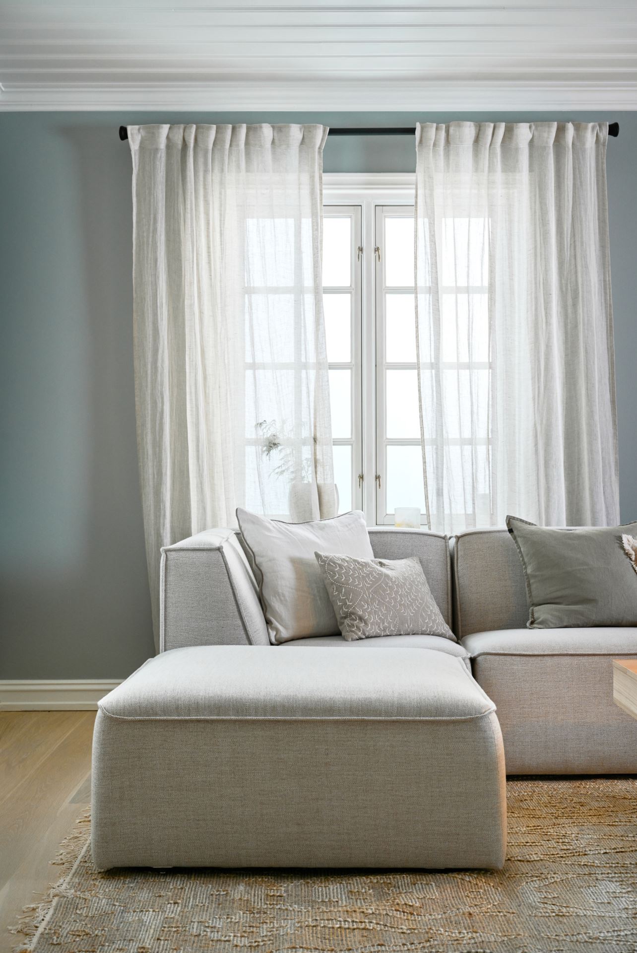 Modulsoffa 1,5 sits utan armstöd natur - 11