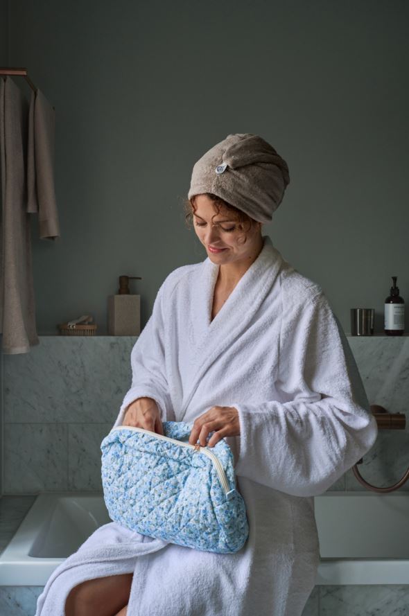 Hårhandduk beige - 2