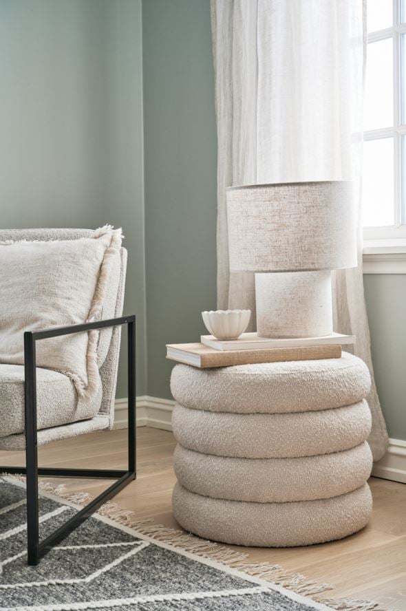 Bordslampa beige - 2